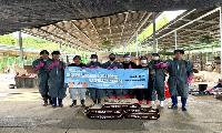 한국미래산업고, 유기동물보호센터 찾아 봉사와 기부로 생명 존중의 가치를 실천하다