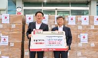 ㈜케이엠엑스, 영주시에 삼계탕 4,000팩 기탁